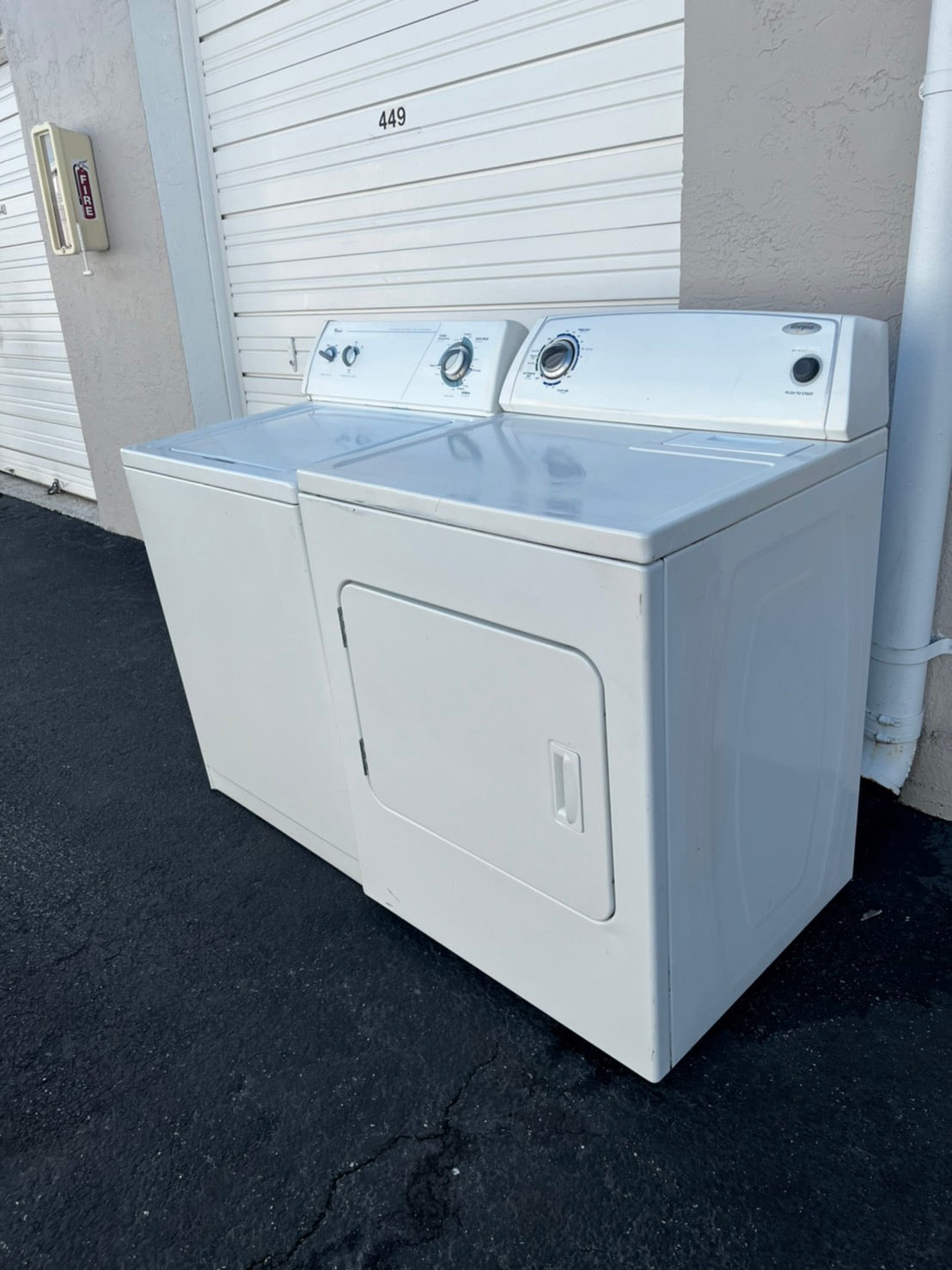 Whirlpool Washer and Dryer Set Whirlpool Washer and Dryer Set